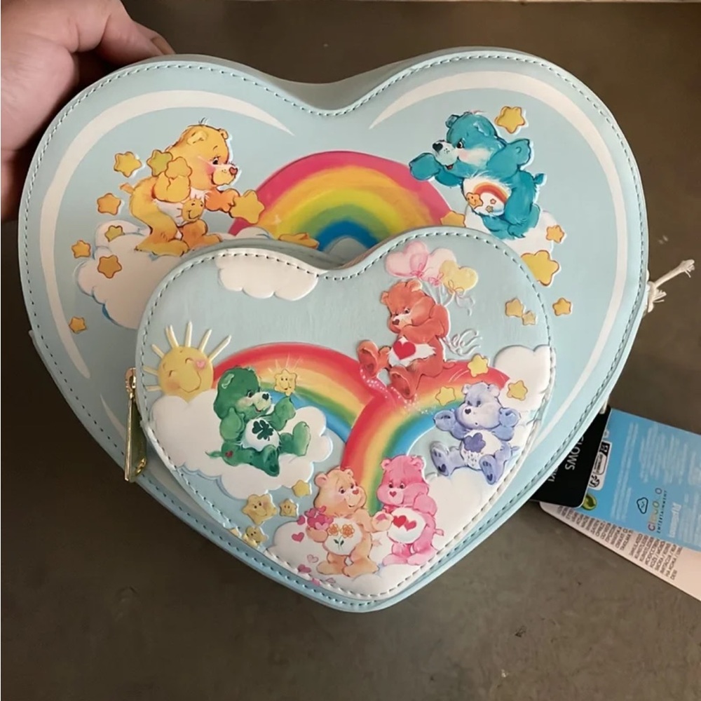 Loungefly Carebears Heart Crossbody Bag *please read*